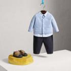 Burberry Burberry Classic Cashmere Cardigan, Size: 24m, Blue