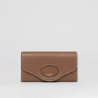 Burberry Burberry Leather Pocket Continental Wallet