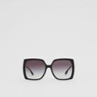 Burberry Burberry Chain-link Detail Oversized Square Frame Sunglasses