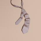 Burberry Burberry Modern Cut Floral Jacquard Silk Tie, Pink