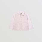Burberry Burberry Childrens Monogram Quilted Panel Recycled Polyester Jacket, Size: 14y, Pink