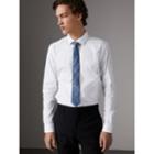 Burberry Burberry Slim Fit Stretch Cotton Poplin Shirt, Size: 15, White