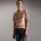Burberry Burberry Stretch-cotton Check Shirt, Size: Xxs, Beige
