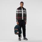 Burberry Burberry Check Stretch Cotton Poplin Shirt, Grey