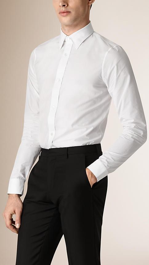 Burberry Slim Fit Classic Cotton Shirt