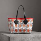Burberry Burberry The Medium Giant Tote In Scribble Check