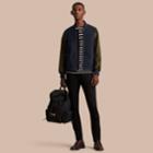 Burberry Burberry Two-tone Shape-memory Taffeta Bomber Jacket, Size: 46, Blue