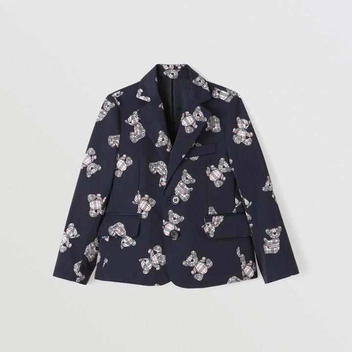 Burberry Burberry Childrens Thomas Bear Print Blazer, Size: 10y