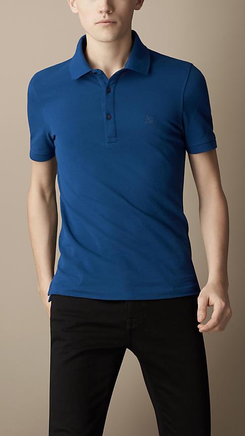 Burberry Brit Cotton Piqu Polo Shirt