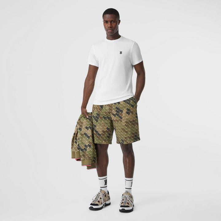 Burberry Burberry Monogram Motif Cotton T-shirt, White