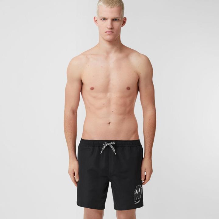 Burberry Burberry Monster Graphic Drawcord Swim Shorts