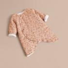 Burberry Burberry Floral Print Padded Cotton Playsuit, Size: 6m, Orange