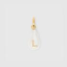 Burberry Burberry 'l' Crystal And Resin Pearl Letter Charm - Online Exclusive