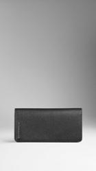 Burberry London Leather Continental Wallet