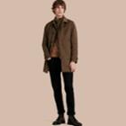 Burberry Burberry Showerproof Car Coat With Detachable Down-filled Warmer, Brown