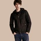 Burberry Hooded Lightweight Quilted Jacket