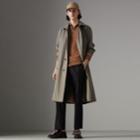 Burberry Burberry The Brighton Car Coat, Size: 34, Green