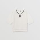 Burberry Burberry Childrens Monogram Motif Technical Knitted Polo Shirt, Size: 12y