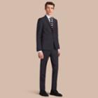 Burberry Burberry Slim Fit Wool Mohair Suit, Size: 54r, Blue