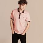 Burberry Burberry Mercerised Cotton Piqu Polo Shirt, Pink