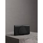 Burberry Burberry Equestrian Shield Leather Continental Wallet, Pink