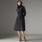 Burberry Burberry The Long Chelsea Heritage Trench Coat, Size: 04, Blue