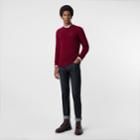 Burberry Burberry Embroidered Logo Cashmere Sweater