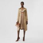 Burberry Burberry The Long Chelsea Heritage Trench Coat, Size: 0, Beige