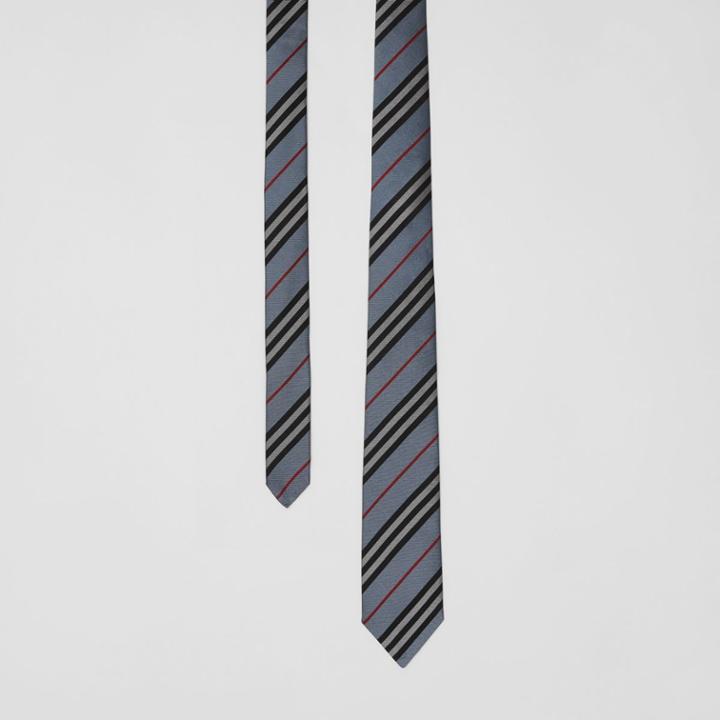 Burberry Burberry Classic Cut Icon Stripe Silk Tie, Blue