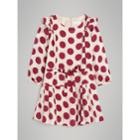 Burberry Burberry Polka Dot Print Silk Crepe Dress, Size: 4y