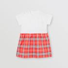Burberry Burberry Childrens Vintage Check Cotton Dress, Size: 6y, Red