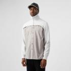Burberry Burberry Track Top Detail Small Scale Check Cotton Shirt, White