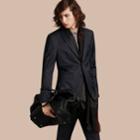 Burberry Burberry Slim Fit Travel Tailoring Virgin Wool Birdseye Suit, Size: 52r, Blue