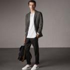 Burberry Burberry Soho Fit Cotton Wool Jersey Tailored Jacket, Size: 40r
