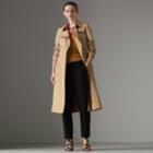 Burberry Burberry The Long Chelsea Heritage Trench Coat, Size: 14, Beige