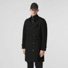 Burberry Burberry The Mid-length Chelsea Heritage Trench Coat, Size: 34, Black