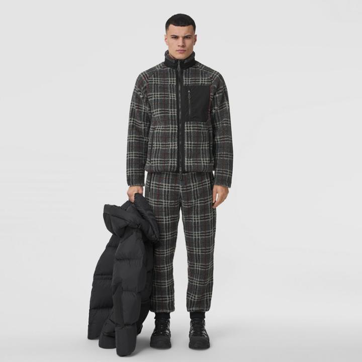 Burberry Burberry Vintage Check Fleece Jacket
