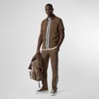 Burberry Burberry Monogram Stripe Print Cotton Piqu Polo Shirt, Size: Xxl, Bridle Brown