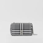 Burberry Burberry Small Check Nylon Lola Bag, Black