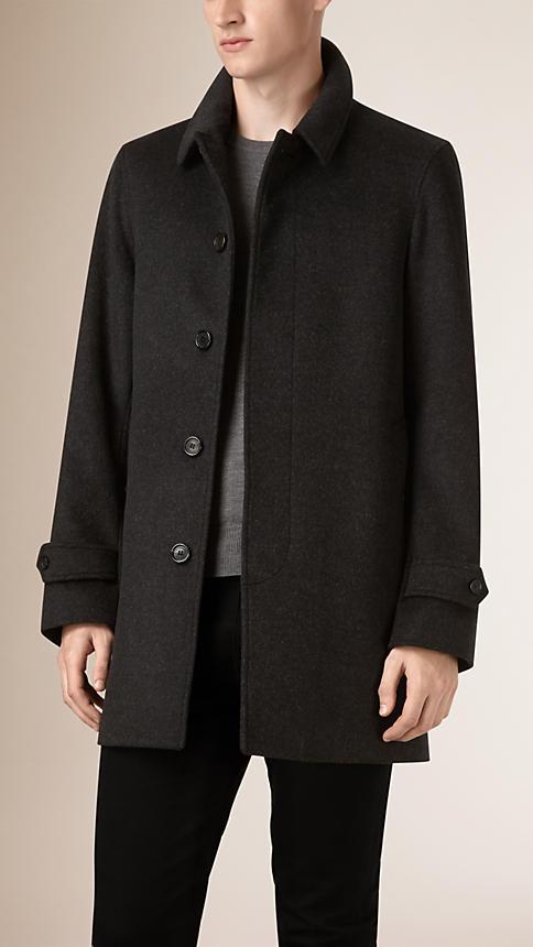 Burberry Virgin Wool Cashmere Car Coat