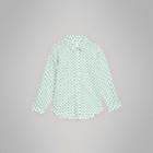 Burberry Burberry Childrens Polka Dot Cotton Oxford Shirt, Size: 10y, Green