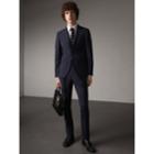 Burberry Burberry Slim Fit Wool Mohair Suit, Size: 58r, Blue