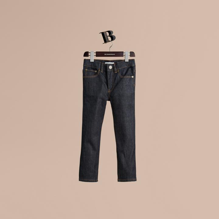 Burberry Burberry Skinny Fit Indigo Jeans, Size: 14y, Blue