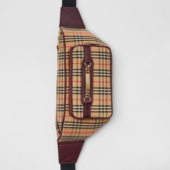 Burberry Burberry The Large 1983 Check Link Bum Bag, Red