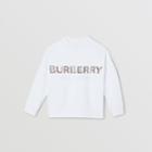 Burberry Burberry Childrens Embroidered Logo Cotton Sweatshirt, Size: 10y