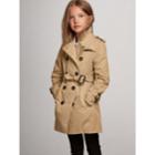 Burberry Burberry The Sandringham Trench Coat, Size: 8y, Yellow