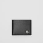 Burberry Burberry London Leather Bifold Wallet, Black