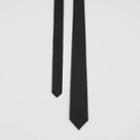 Burberry Burberry Modern Cut Silk Satin Tie, Black
