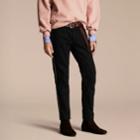 Burberry Burberry Skinny Fit Regimental Jeans, Size: 32, Black