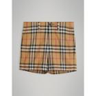 Burberry Burberry Vintage Check Cotton Tailored Shorts, Size: 6y